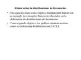 Elaboracin de distribuciones de frecuencias