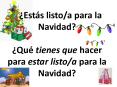 Ests listoa para la Navidad Qu tienes que hacer para estar listoa para la Navidad