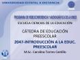 ESCUELA CIENCIAS DE LA EDUCACIN