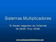 Sistemas Multiplicadores