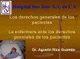 Los derechos generales de los pacientes La enfermera ante los derechos generales de los pacientes