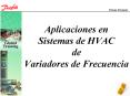 Aplicaciones en Sistemas de HVAC de Variadores de Frecuencia