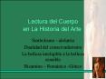 Lectura del Cuerpo en La Historia del Arte'