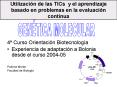 Utilizacin de las TICs y el aprendizaje basado en problemas en la evaluacin continua