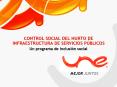 CONTROL SOCIAL DEL HURTO DE INFRAESTRUCTURA DE SERVICIOS PBLICOS Un programa de inclusin social
