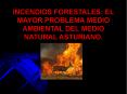 INCENDIOS FORESTALES: EL MAYOR PROBLEMA MEDIO AMBIENTAL DEL MEDIO NATURAL ASTURIANO'
