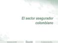 El sector asegurador colombiano