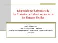 Disposiciones Laborales de los Tratados de Libre Comercio de los Estados Unidos