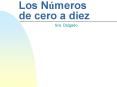 Los Nmeros de cero a diez