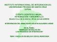 INSTITUTO INTERNACIONAL DE INTEGRACION III