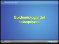 Epidemiologa del tabaquismo