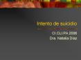 Intento de suicidio