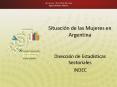 Situacin de las Mujeres en Argentina