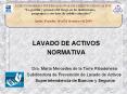 LAVADO DE ACTIVOS