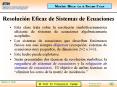 Resolucin Eficaz de Sistemas de Ecuaciones