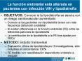 La funcin endotelial est alterada en pacientes con infeccin VIH y lipodistrofia