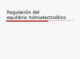 Regulacin del equilibrio hidroelectroltico