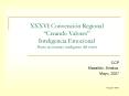 XXXVI Convencin Regional Creando Valores Inteligencia Emocional Hacia un manejo inteligente del estr