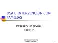 DSA E INTERVENCIN CON FAMILIAS