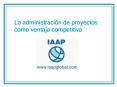 PM ventaja competitiva