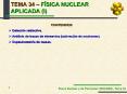 TEMA 34 FSICA NUCLEAR APLICADA I