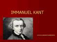 IMMANUEL KANT