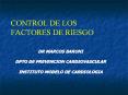 CONTROL DE LOS FACTORES DE RIESGO