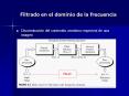 Filtrado en el dominio de la frecuencia