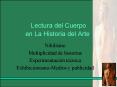 Lectura del Cuerpo en La Historia del Arte'