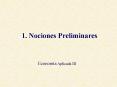 1' Nociones Preliminares
