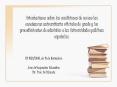 Orientaciones sobre las condiciones de acceso las enseanzas universitaria oficiales de grado y los p