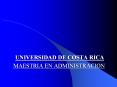 UNIVERSIDAD DE COSTA RICA