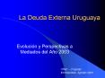 La Deuda Externa Uruguaya