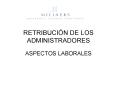 RETRIBUCIN DE LOS ADMINISTRADORES
