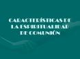 CARACTERSTICAS DE LA ESPIRITUALIDAD DE COMUNIN