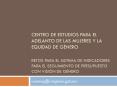 CENTRO DE ESTUDIOS PARA EL ADELANTO DE LAS MUJERES Y LA EQUIDAD DE GNERO RETOS PARA EL SISTEMA DE IN