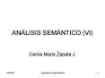 ANLISIS SEMNTICO VI