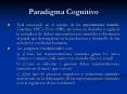 Paradigma Cognitivo