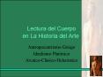 Lectura del Cuerpo en La Historia del Arte'