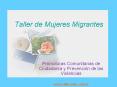 Taller de Mujeres Migrantes
