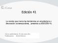 La revista que marca las tendencias en arquitectura y