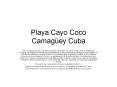 Playa Cayo Coco Camagey Cuba