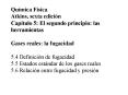 Qumica Fsica Atkins, sexta edicin Captulo 5: El segundo principio: las herramientas Gases reales: la