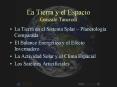 La Tierra y el Espacio Gonzalo Tancredi