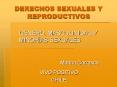 DERECHOS SEXUALES Y REPRODUCTIVOS
