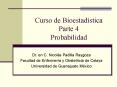 Curso de Bioestadstica Parte 4 Probabilidad