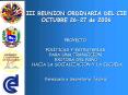 III REUNION ORDINARIA DEL CIE