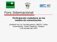Foro Internacional