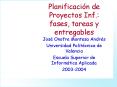 Planificacin de Proyectos Inf': fases, tareas y entregables