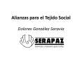 Alianzas para el Tejido Social Dolores Gonzlez Saravia